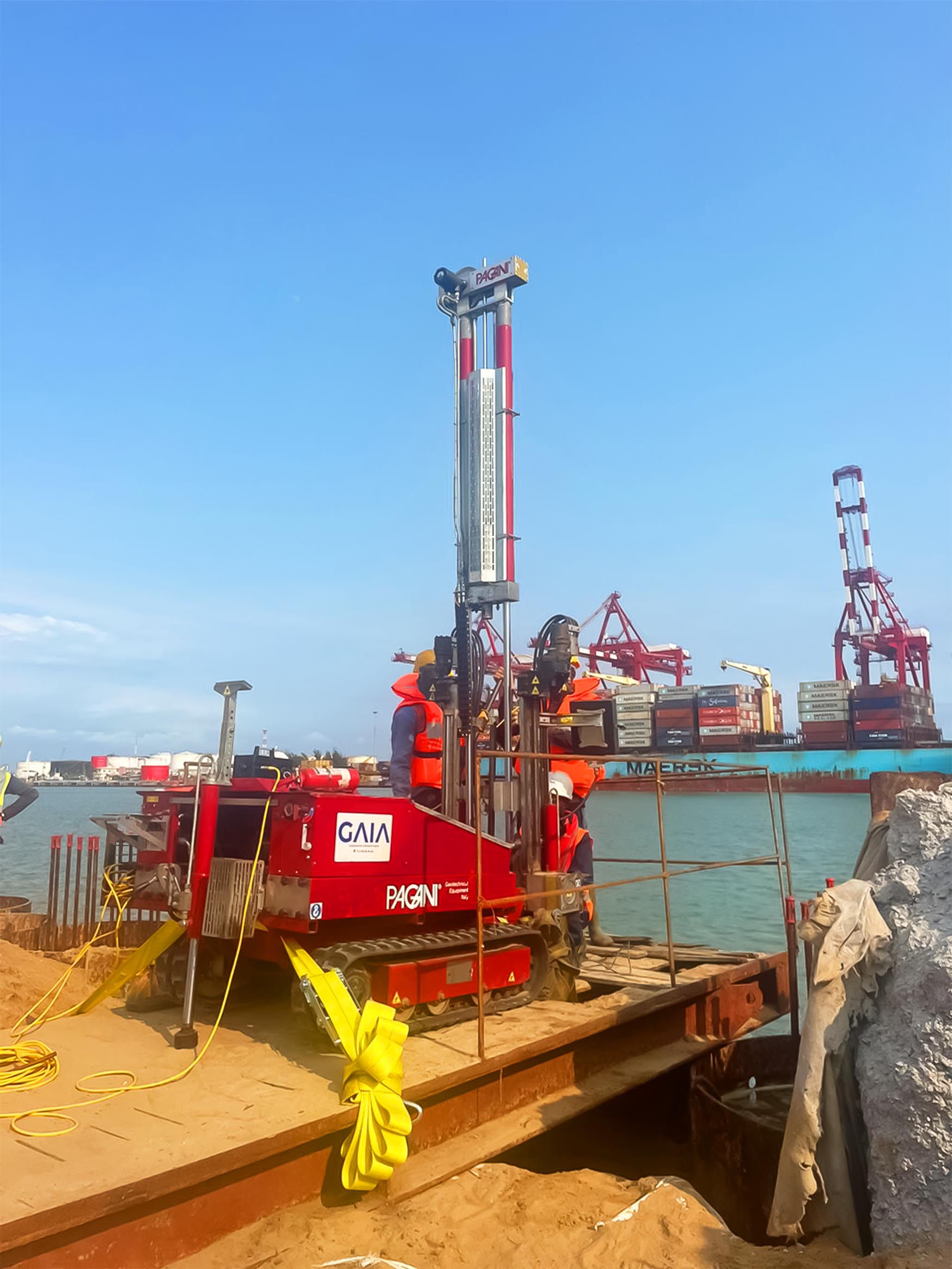 ESSAI CPTU AU PORT AUTOMOMME DE COTONOU