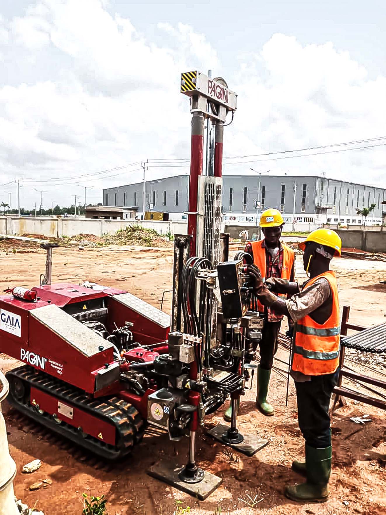 TRAVAUX D’ETUDES GEOTECHNIQUE A LA GDIZ GLO DJIGBE